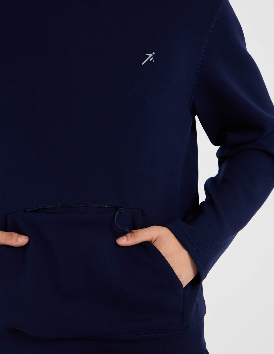 Sudadera para entrenamiento Sprint con capucha y bolsa para hombre