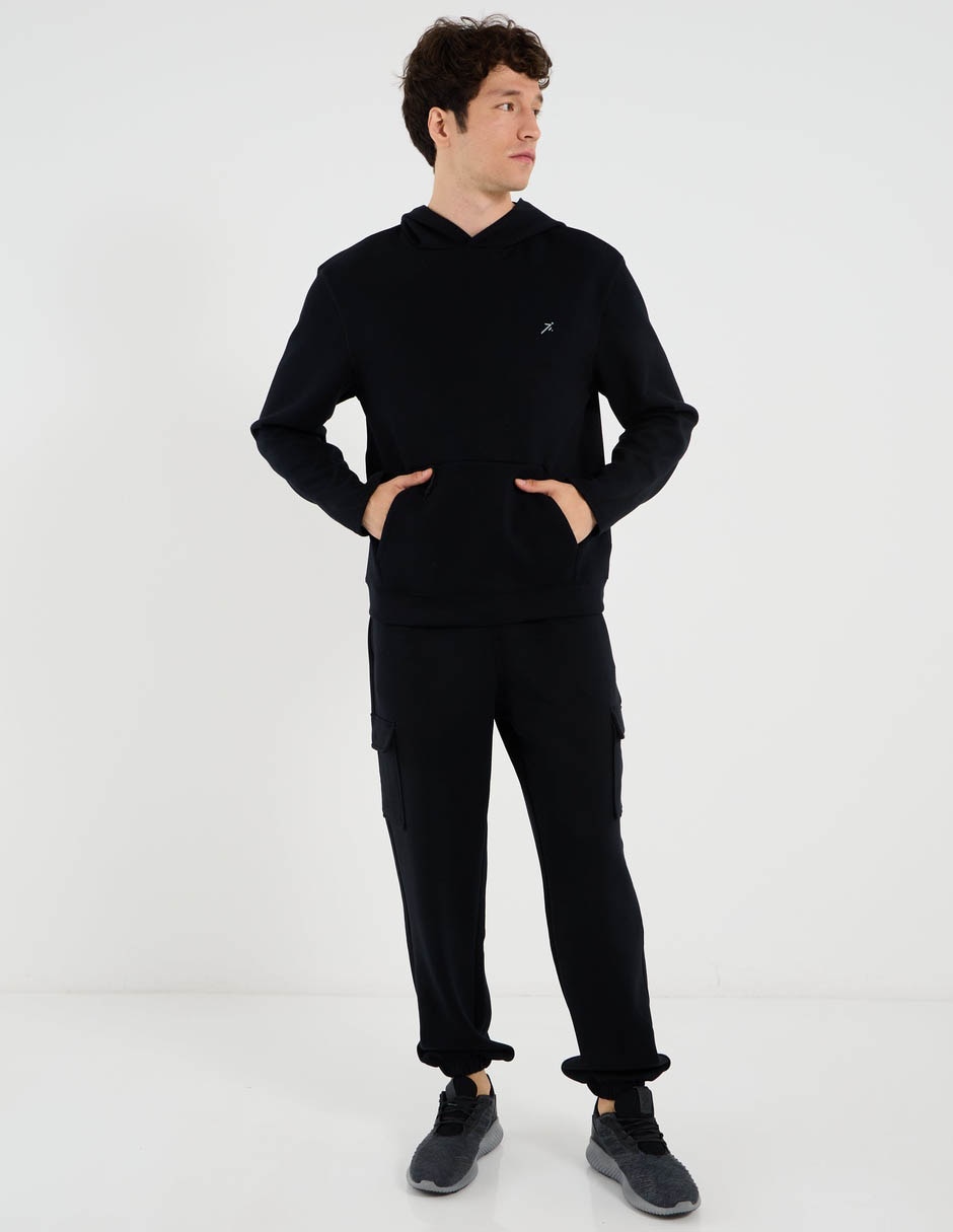 Sudadera para entrenamiento con capucha y bolsa para hombre 3