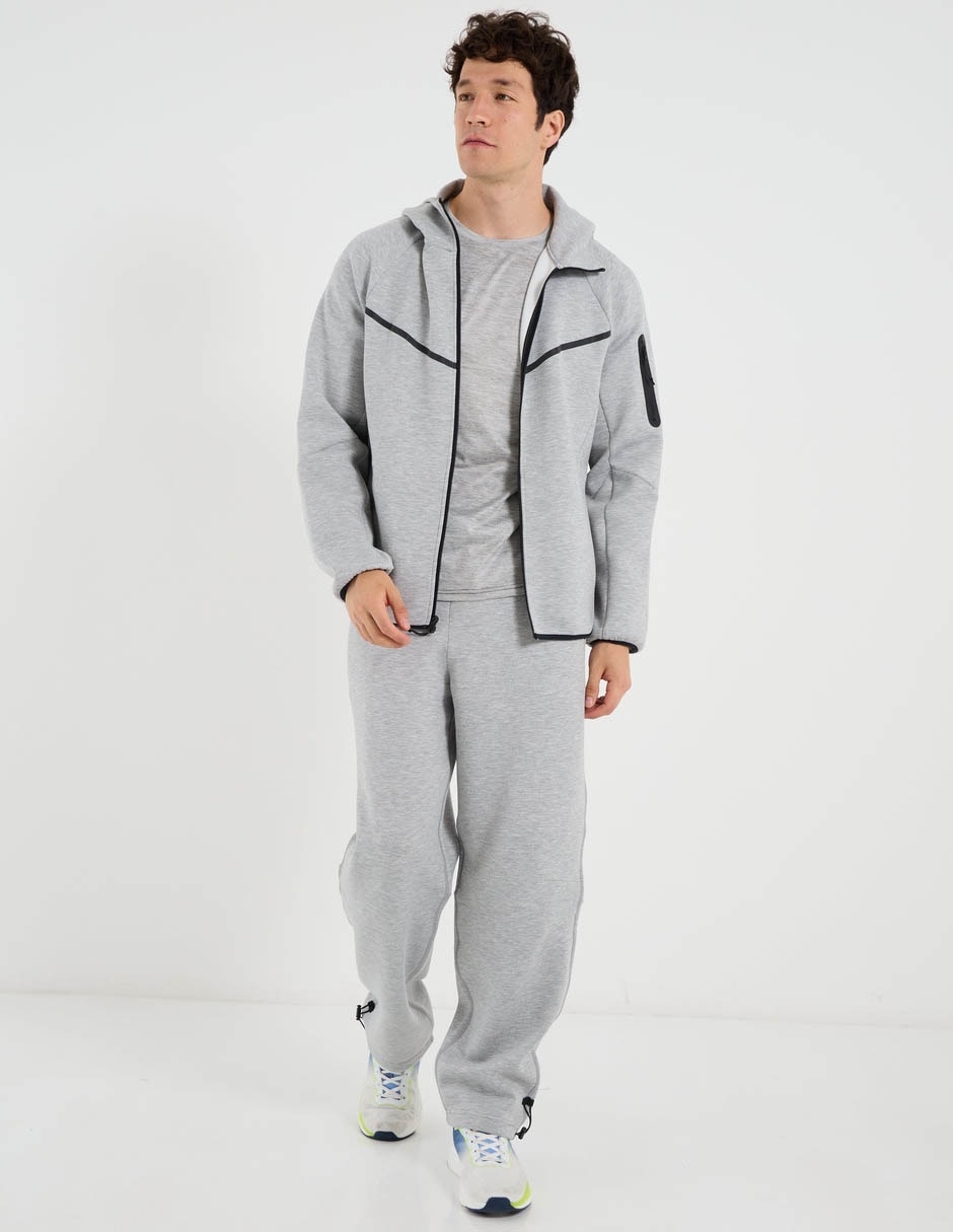 Pantalón jogger estampado liso para hombre 3