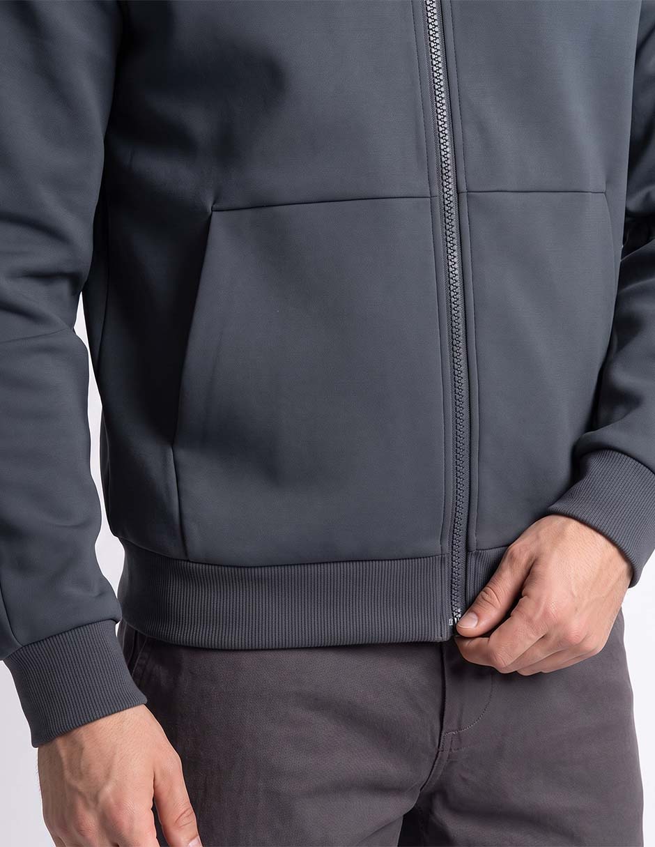 Sudadera casual con bolsillos para hombre 3