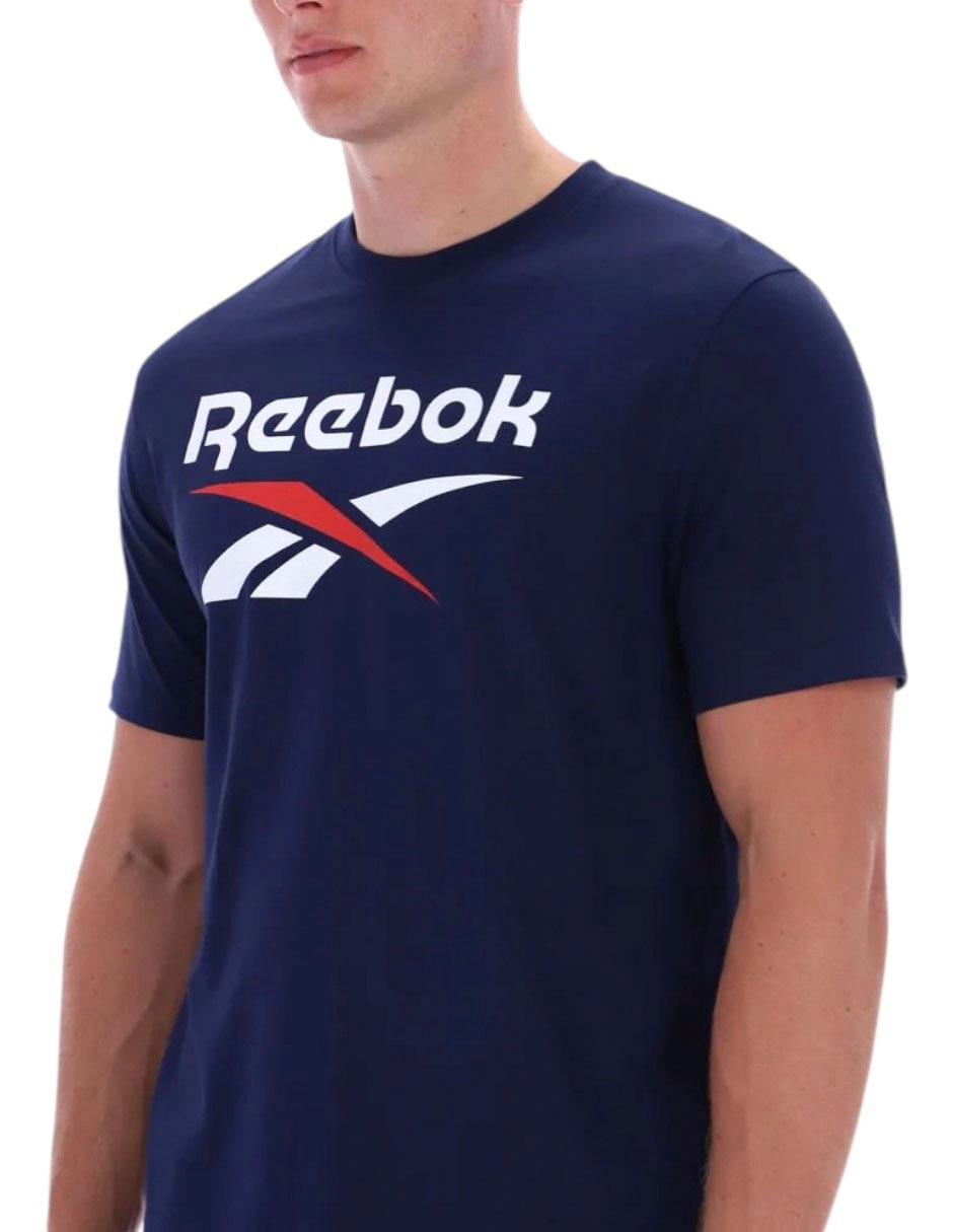 Playera Reebok cuello redondo para hombre