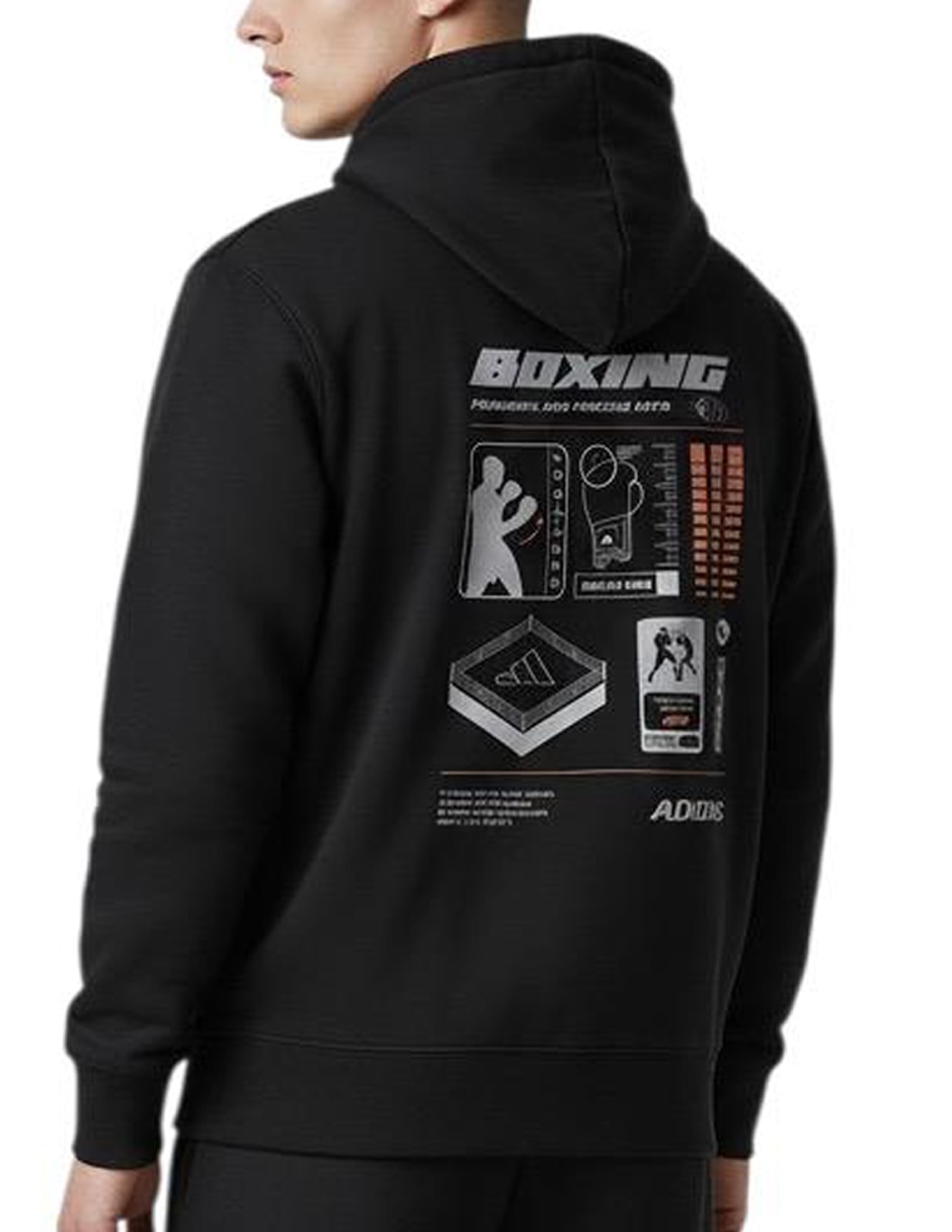 Sudadera para arte marcial Graphics con capucha y bolsa para hombre 2
