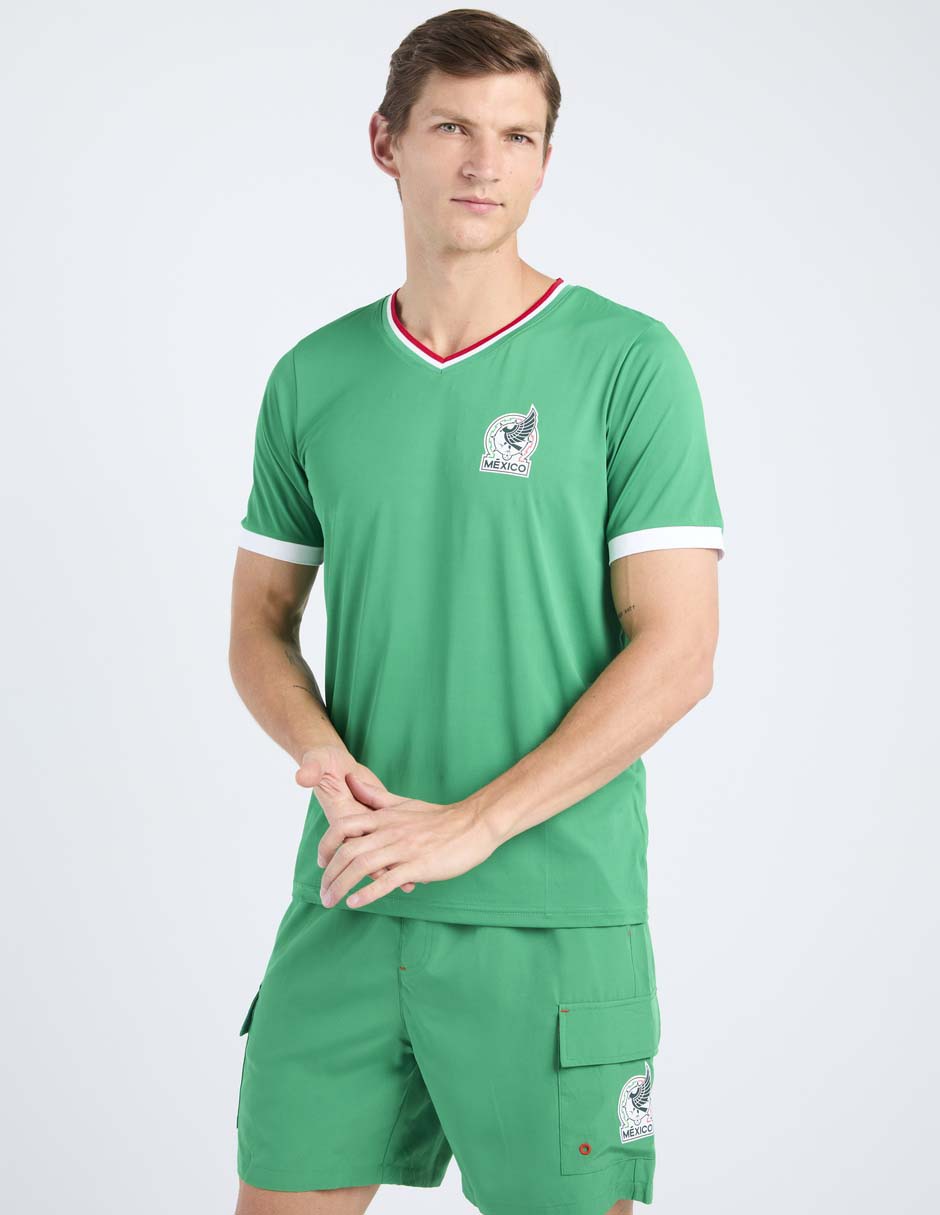 Playera deportiva para entrenamiento Wilson Fmf México de hombre