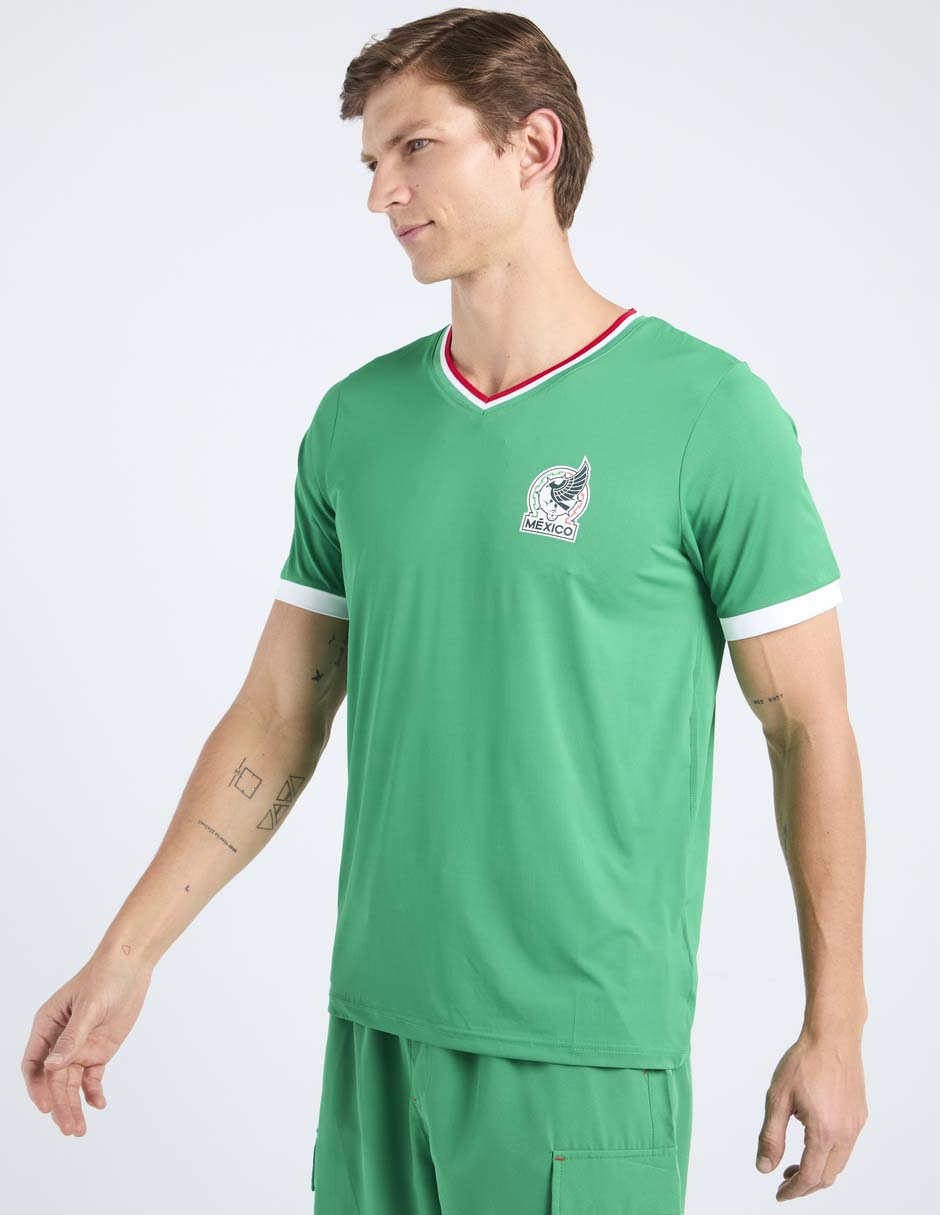 Playera deportiva para entrenamiento Wilson Fmf México de hombre