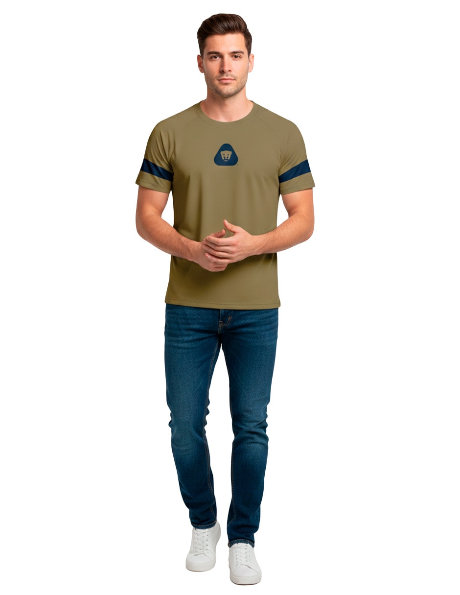 Playera deportiva para fútbol Pumas de la UNAM de hombre