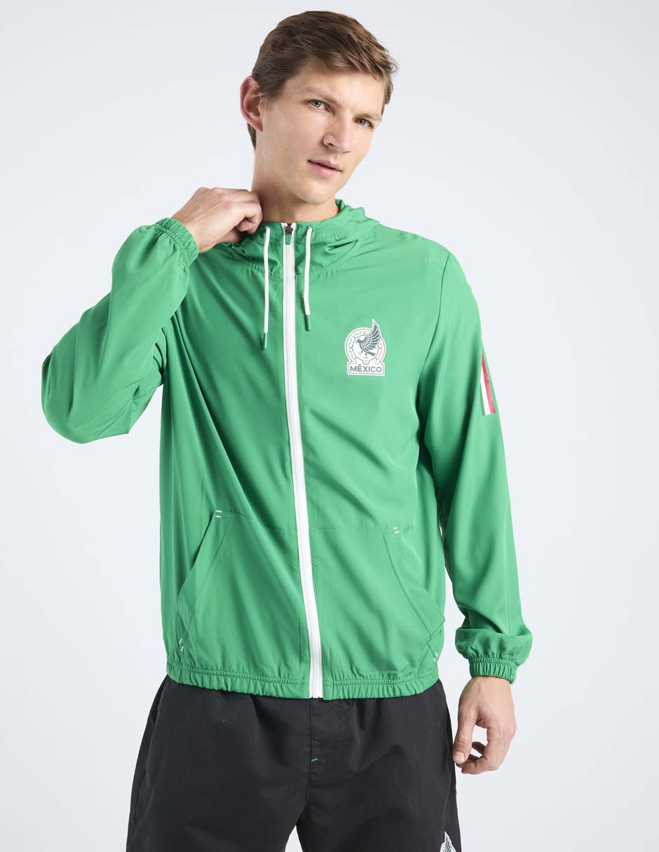 Sudadera con capucha y bolsillos Selección Nacional de México para hombre Sudadera con capucha y bolsillos Selección Nacional de México para hombre