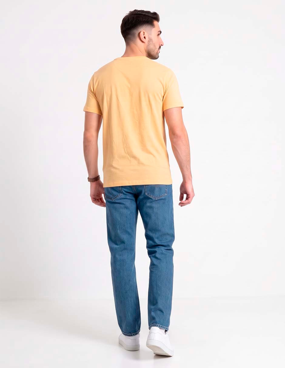 Playera contempo cuello redondo para hombre