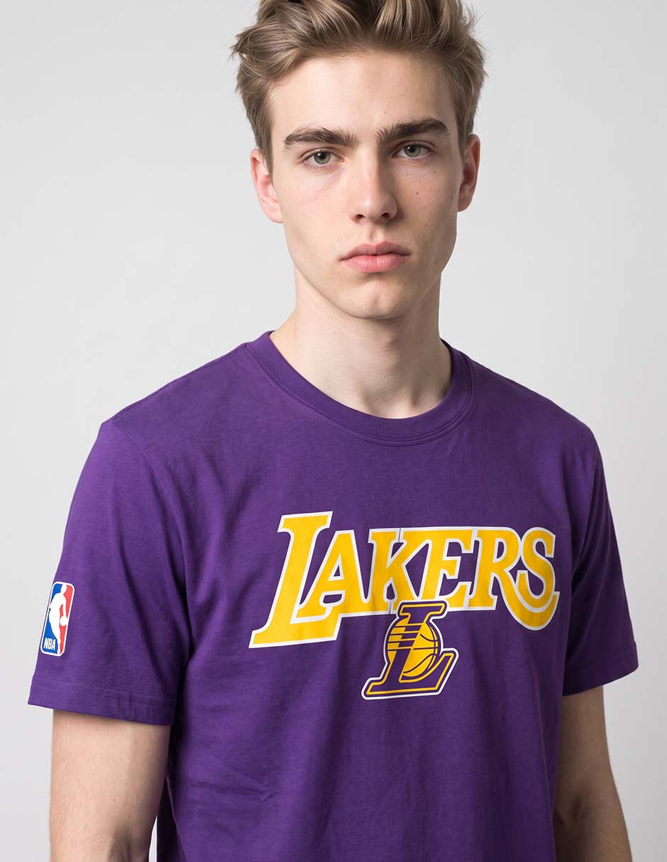 Playera deportiva Los Angeles Lakers para hombre 2