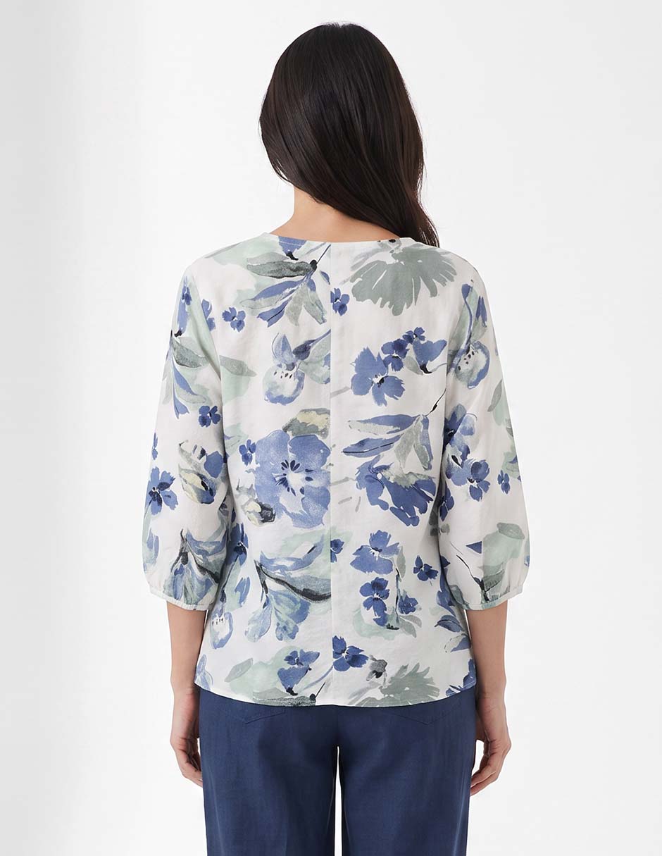 Blusa manga 3/4 para mujer 2