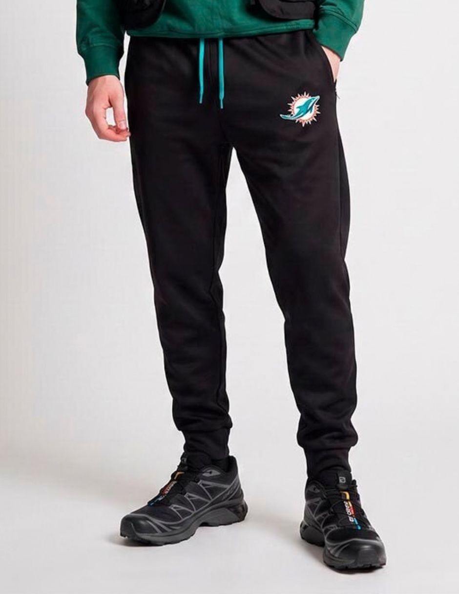 Pants jogger miami dolphins con jareta para hombre