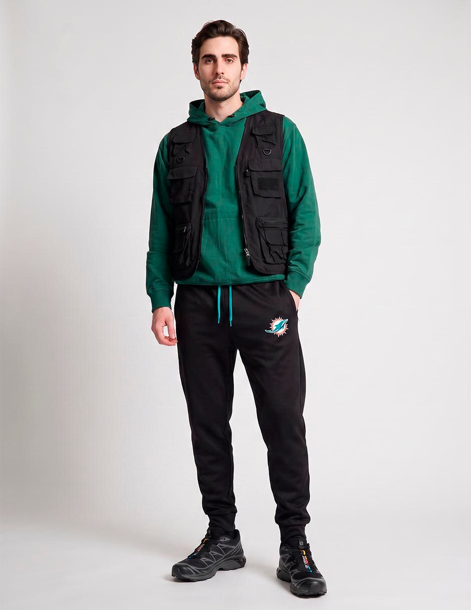 Pants jogger miami dolphins con jareta para hombre 2