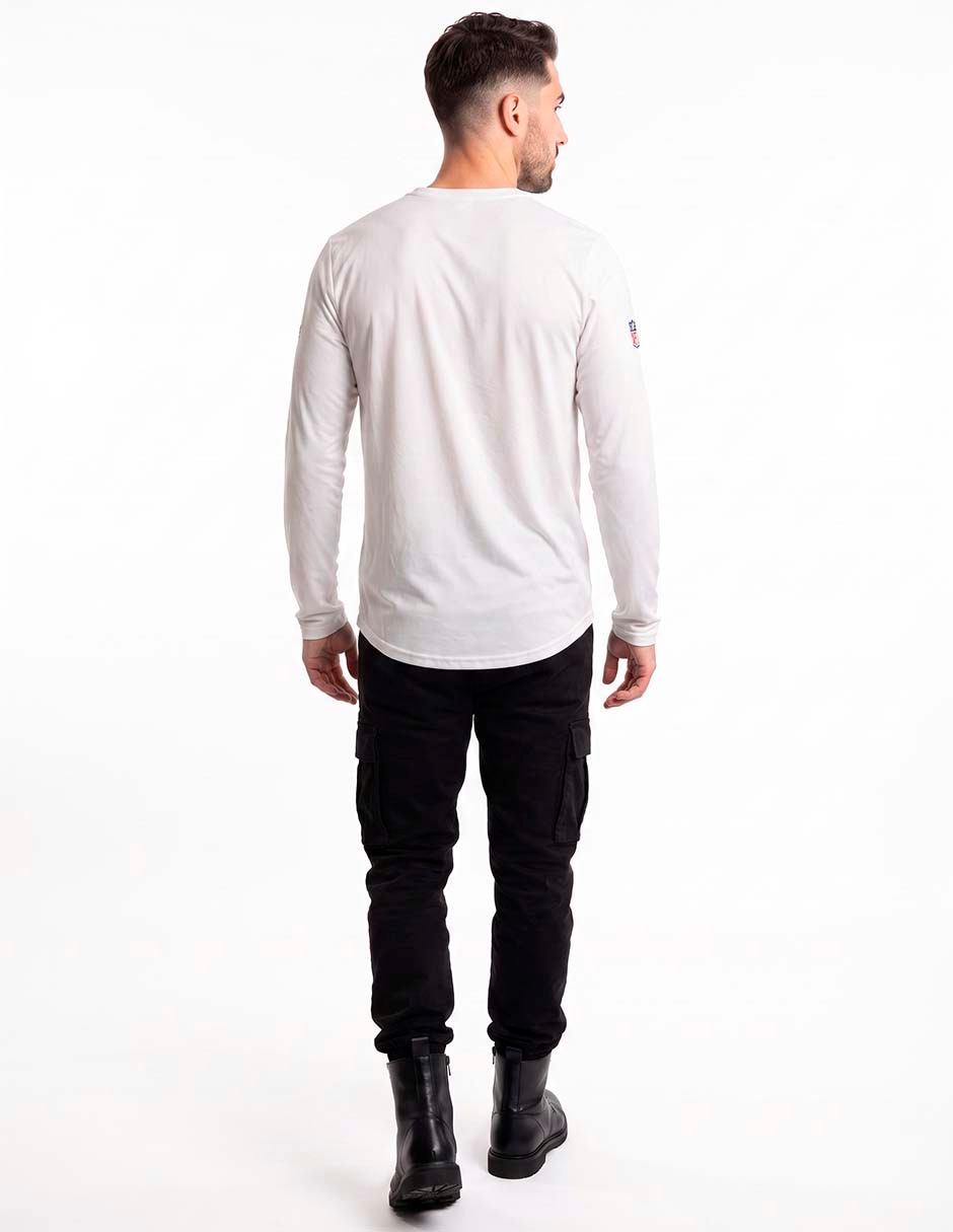 Playera deportiva para entrenamiento new england patriots de hombre 6