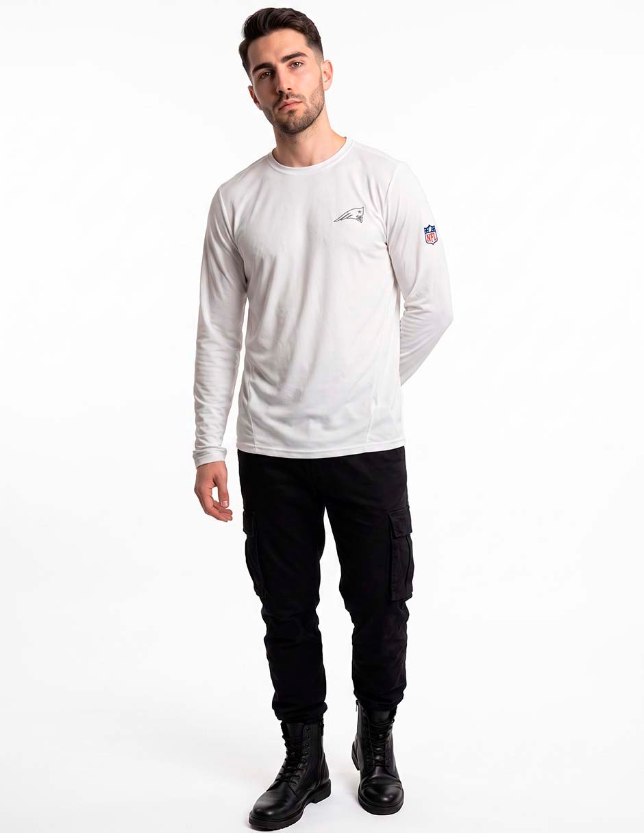 Playera deportiva para entrenamiento new england patriots de hombre Playera deportiva para entrenamiento new england patriots de hombre