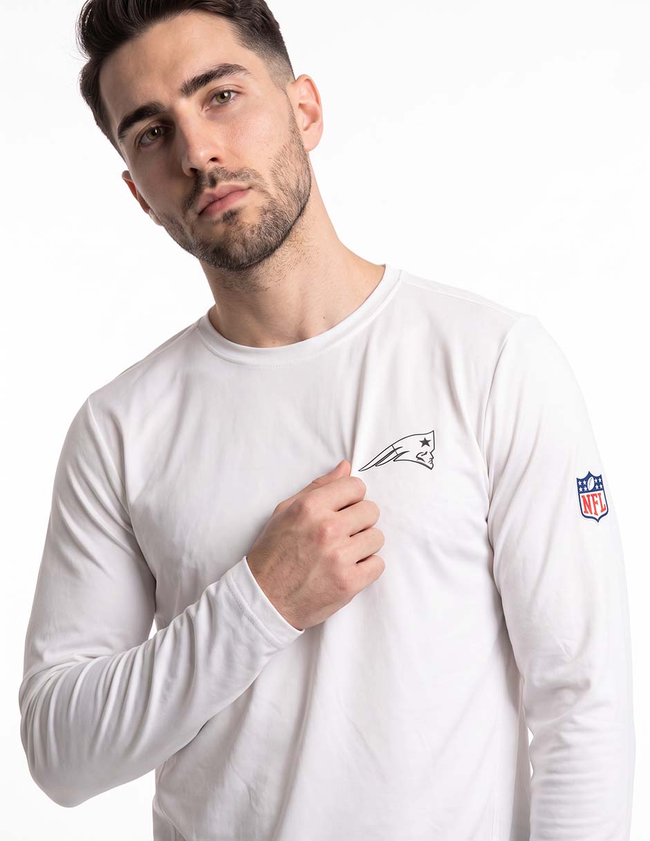 Playera deportiva para entrenamiento new england patriots de hombre 7