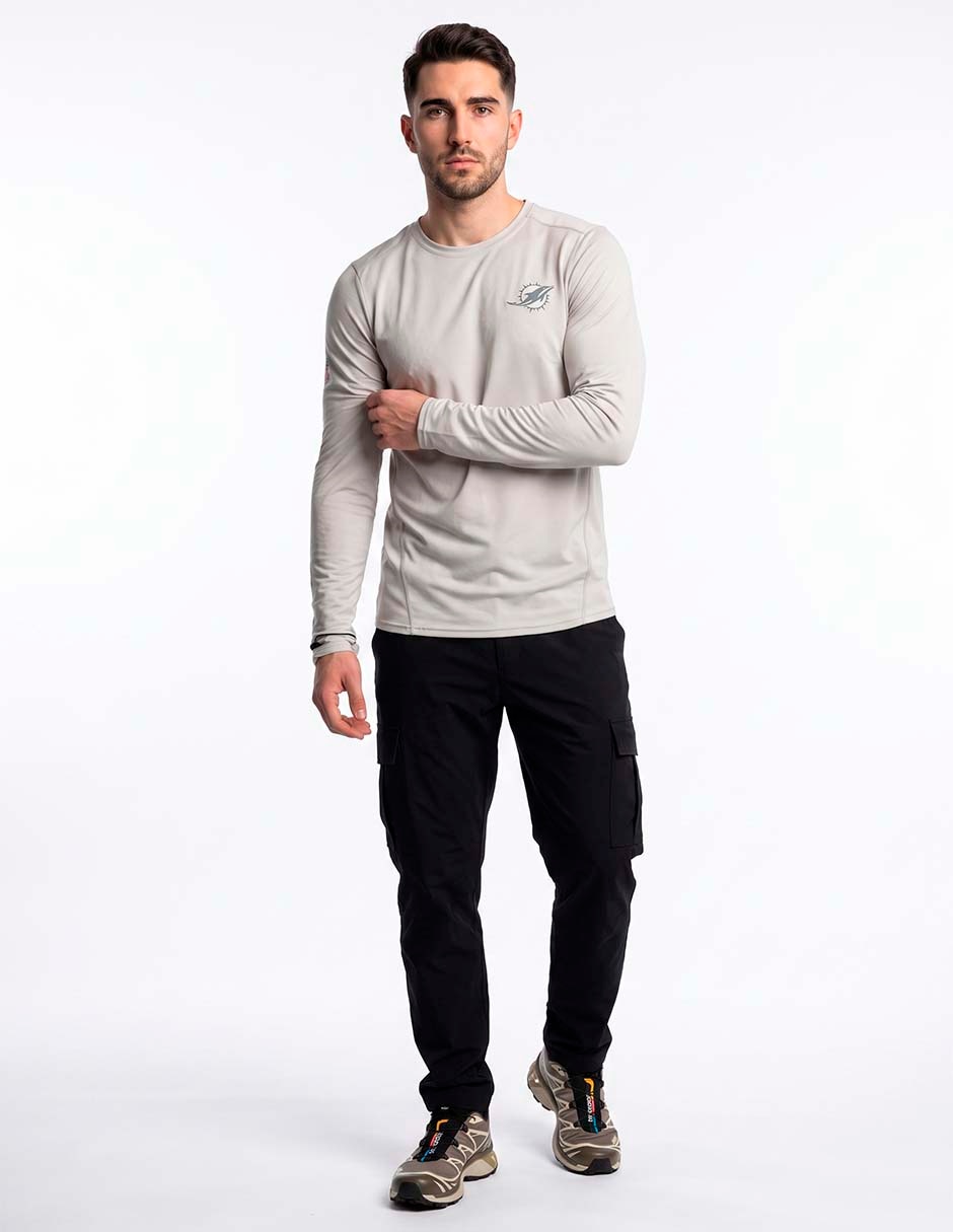 Playera deportiva para entrenamiento miami dolphins para hombre Playera deportiva para entrenamiento miami dolphins para hombre