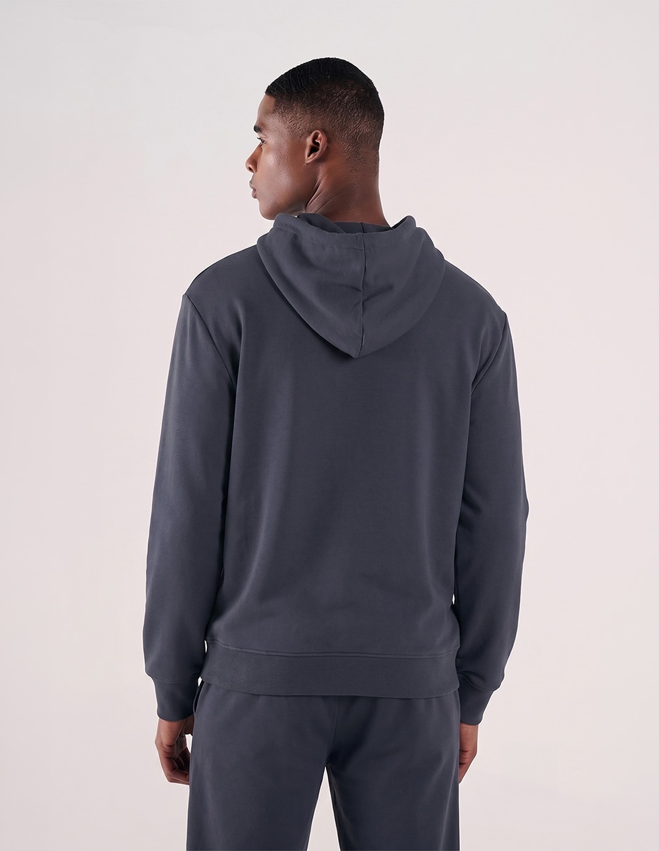 Sudadera para entrenamiento con capucha y bolsa para hombre