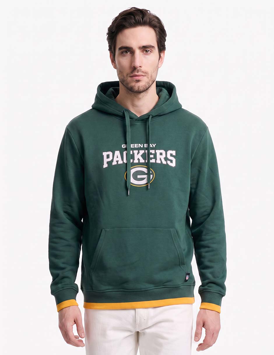 Sudadera green bay packers para hombre