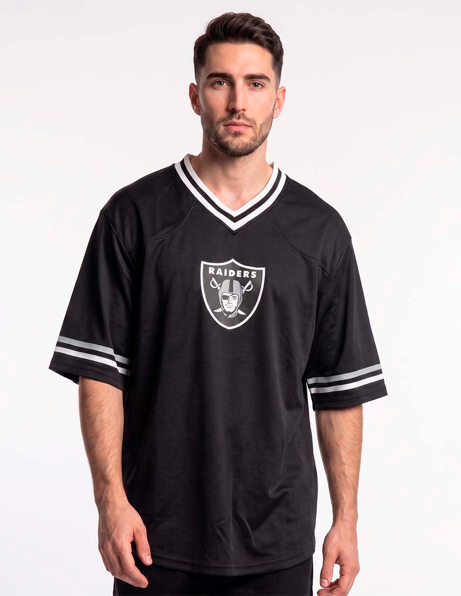 Playera deportiva para fútbol americano las vegas raiders de hombre Playera deportiva para fútbol americano las vegas raiders de hombre