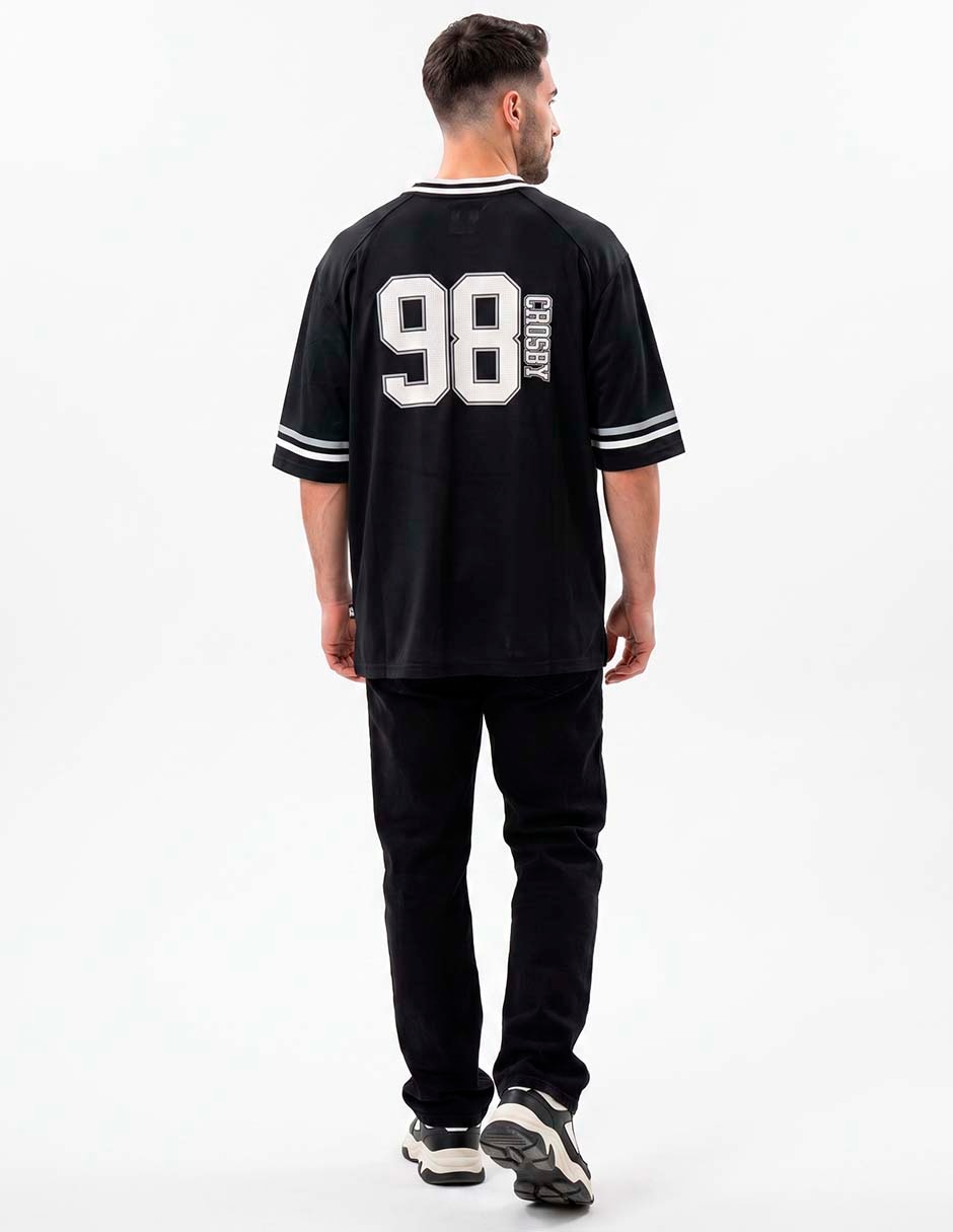 Playera deportiva para fútbol americano las vegas raiders de hombre 4