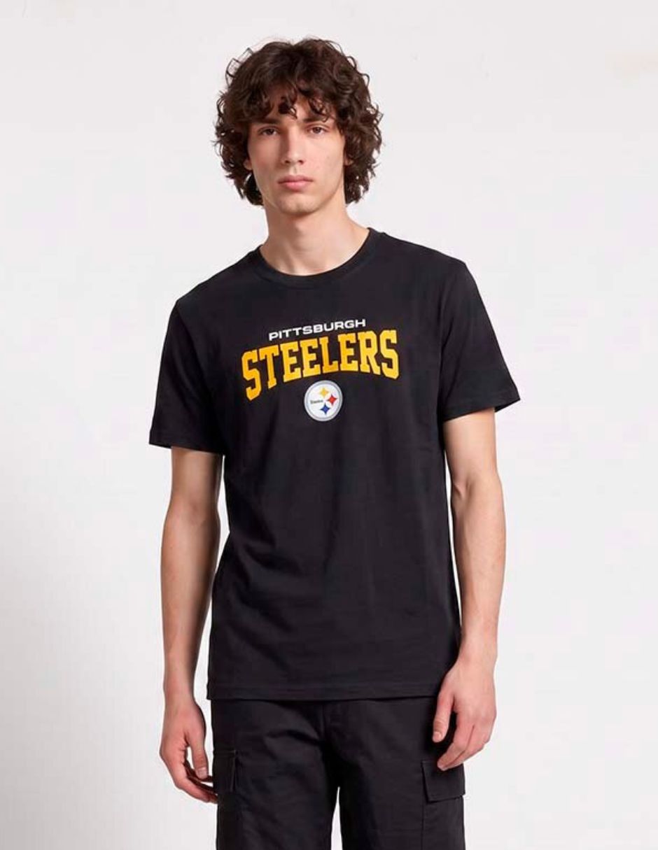 Playera casual pittsburgh steelers para hombre