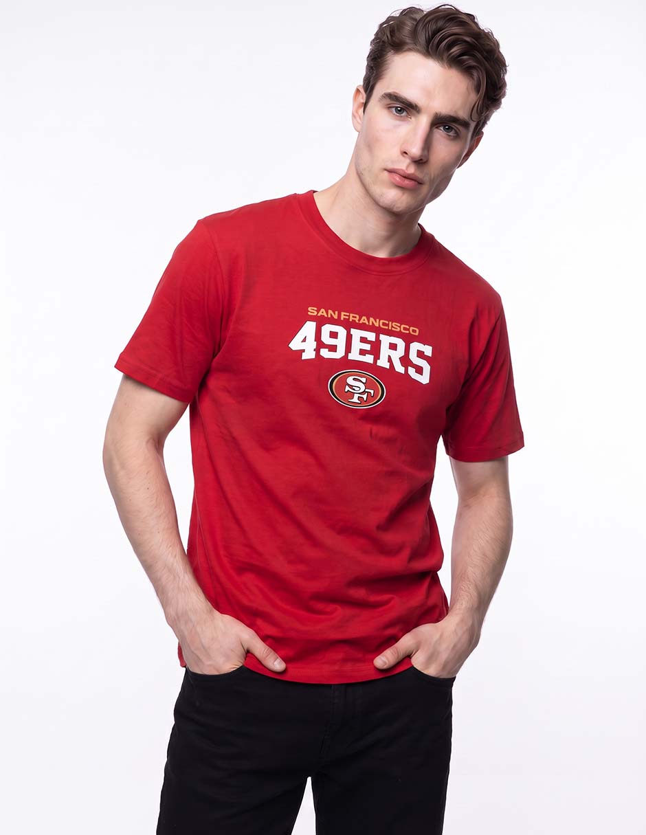 Playera casual san francisco 49ers para hombre